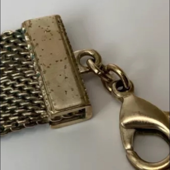 Chanel gold mesh choker RARE necklace - Picture 8 of 16